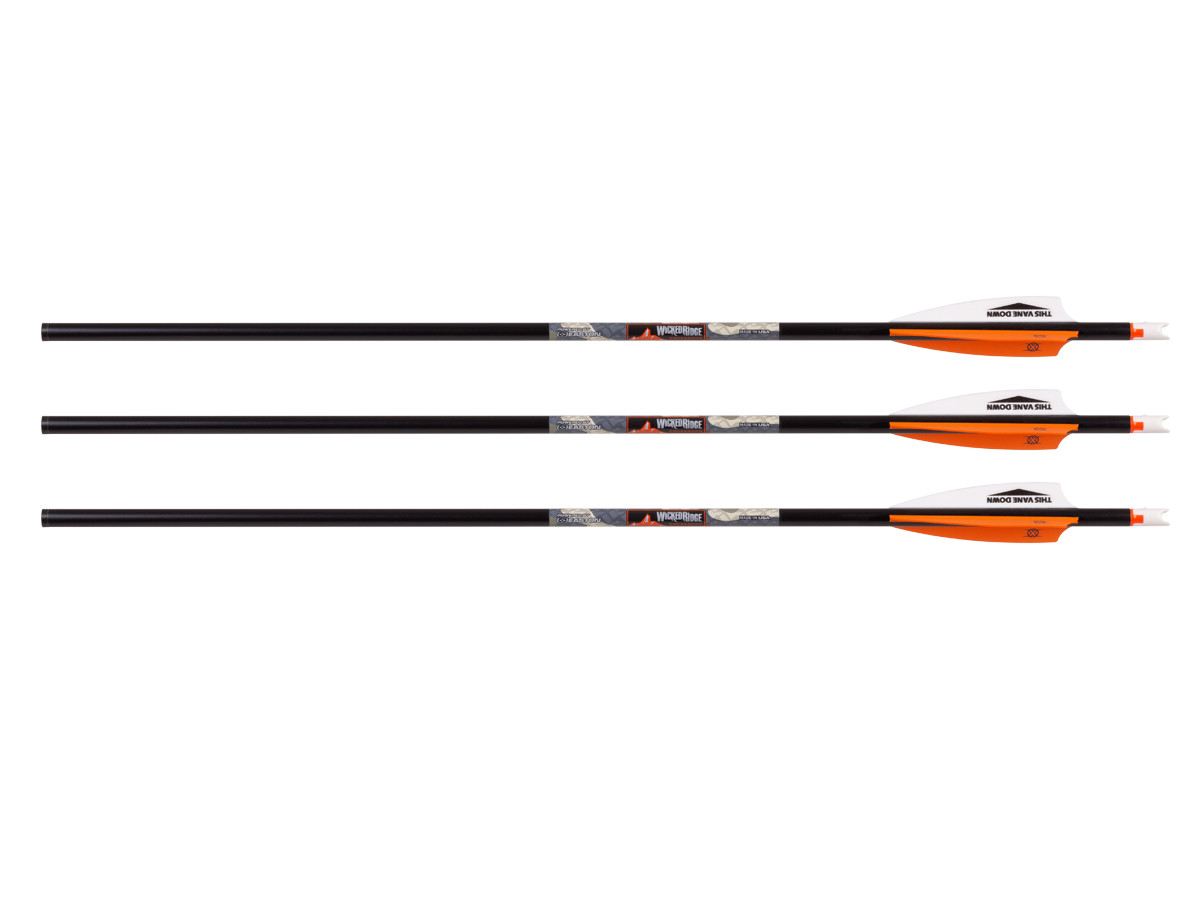 Wicked Ridge XX75 20" Arrows, 3 Pack