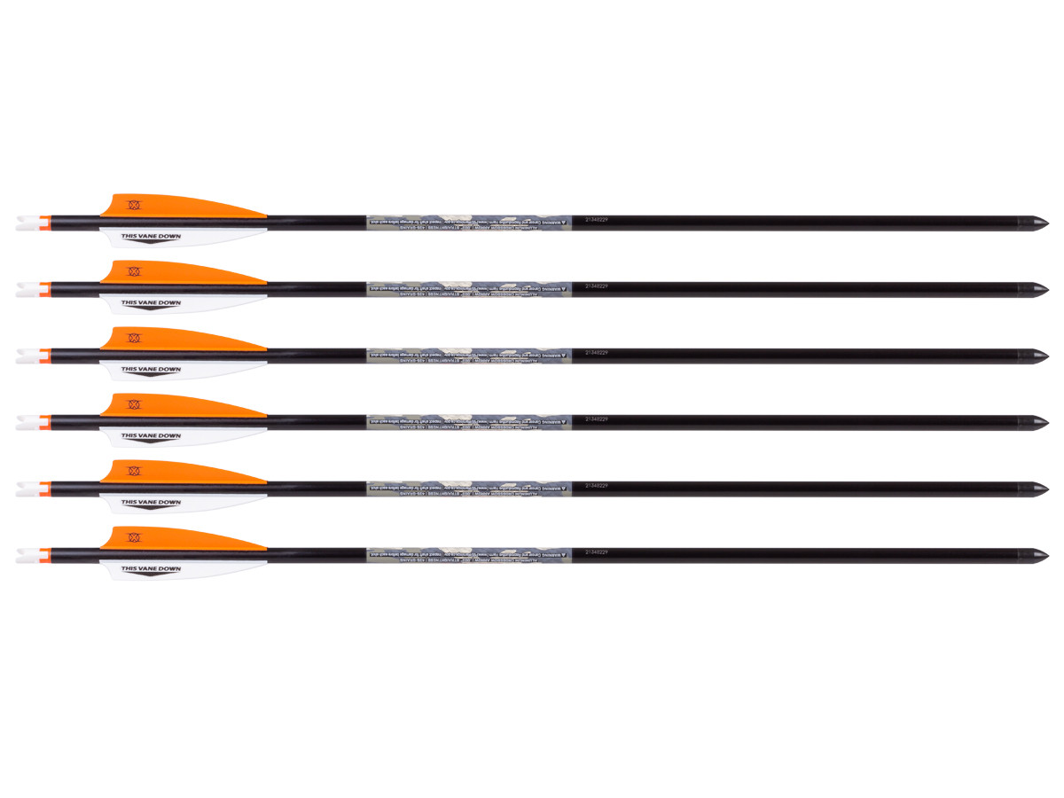 Wicked Ridge XX75 20" Arrows, 6 Pack