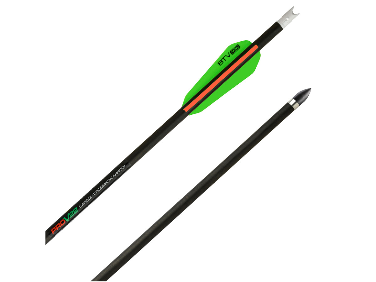 TenPoint Lighted Pro-V 22 Arrows, 3 Pack