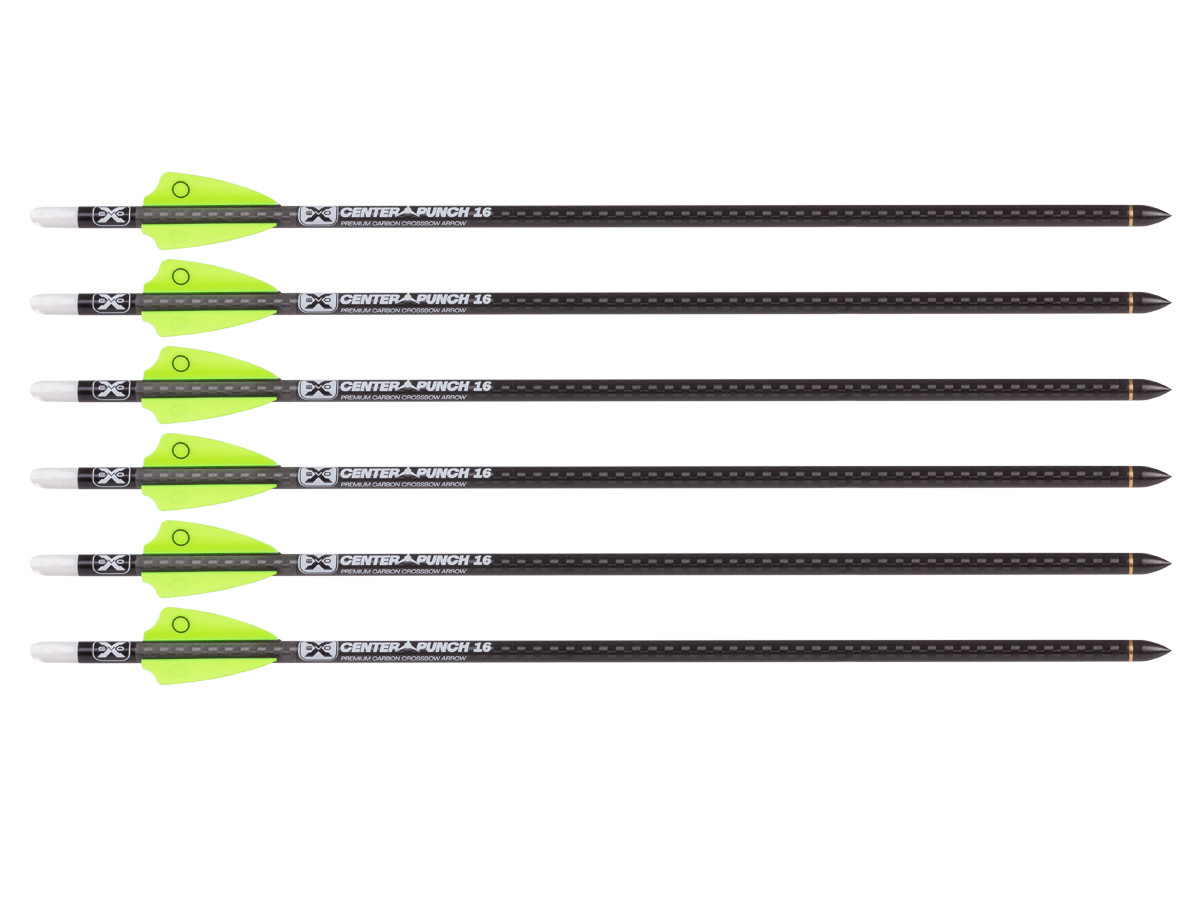 TenPoint EVO-X CenterPunch16 Premium Arrows, 6 Pack