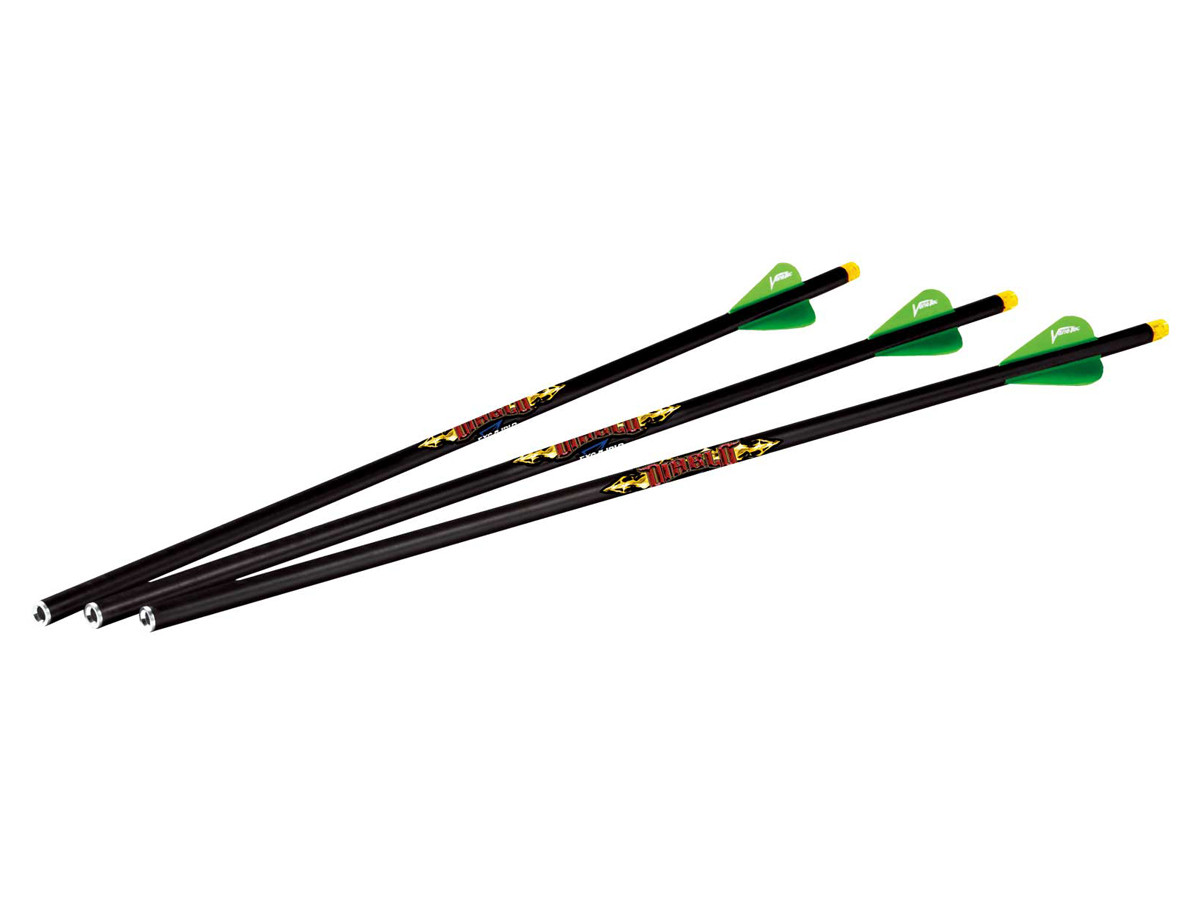 Excalibur Diablo 18" Illuminated Carbon Arrows, 3 Pack