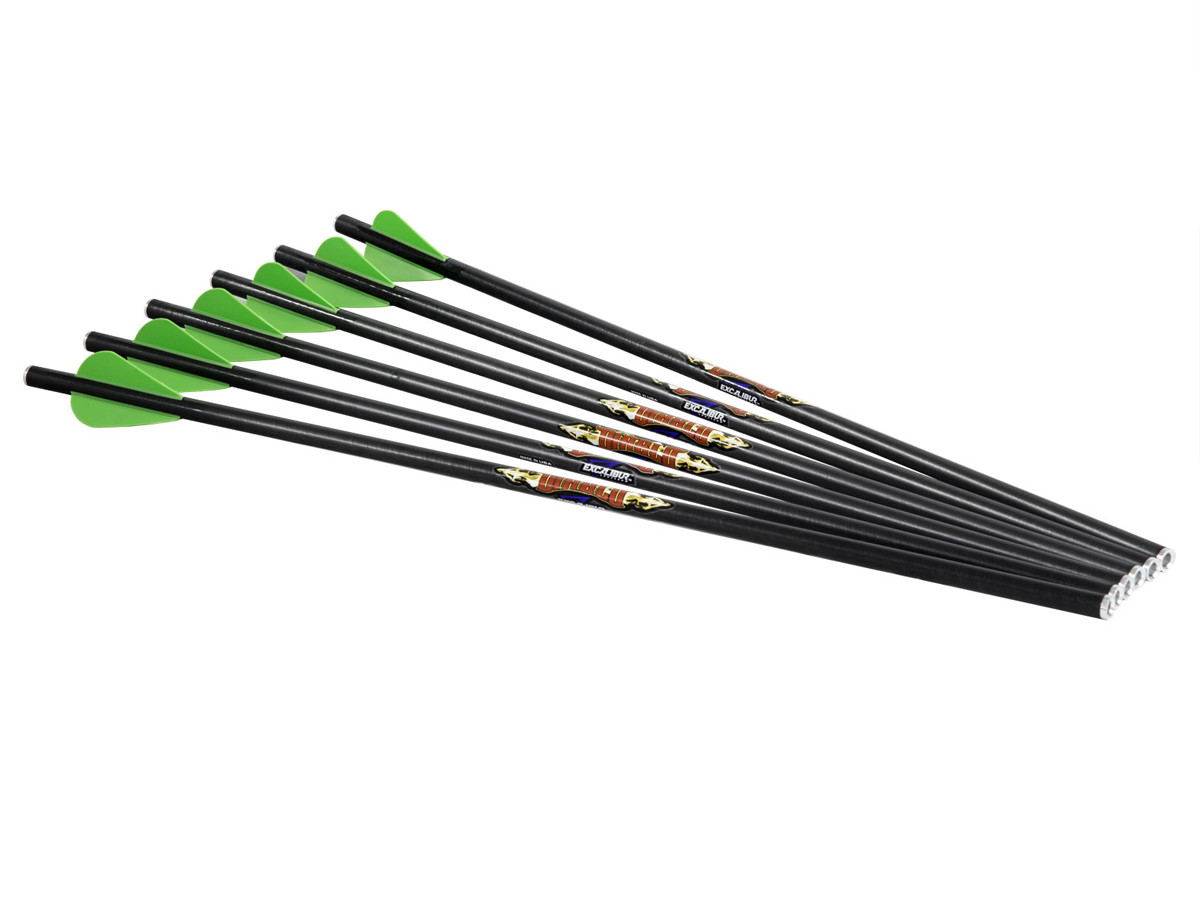 Excalibur Diablo 18 Carbon Arrows, 6 Pack