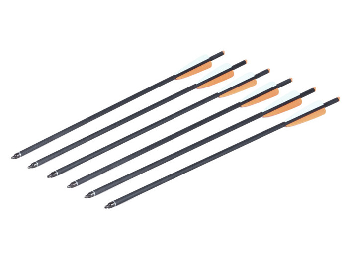 CenterPoint 20 Carbon Crossbow Arrows, 400 Grain, 6 Pack