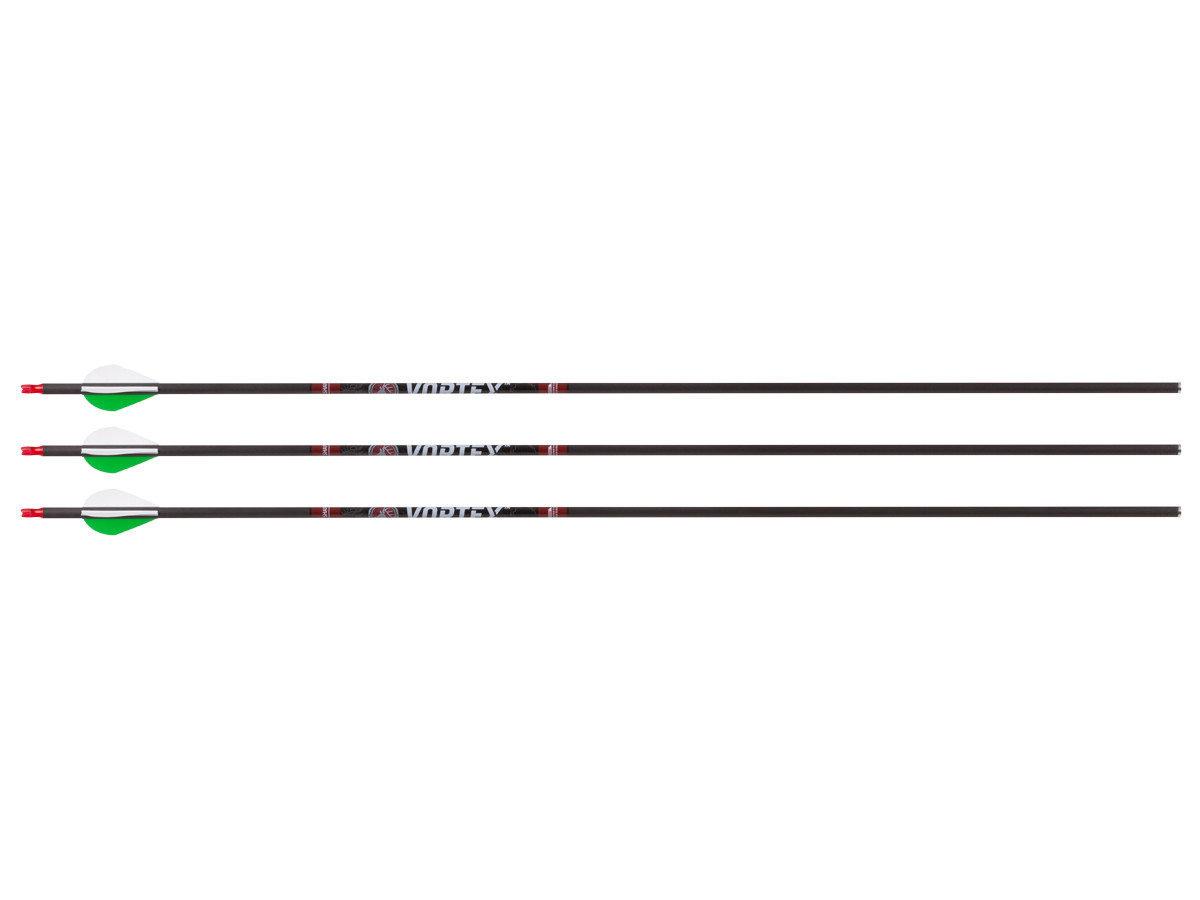 Barnett Vortex Carbon 30" Arrows, 400 Spine, 3 Pack