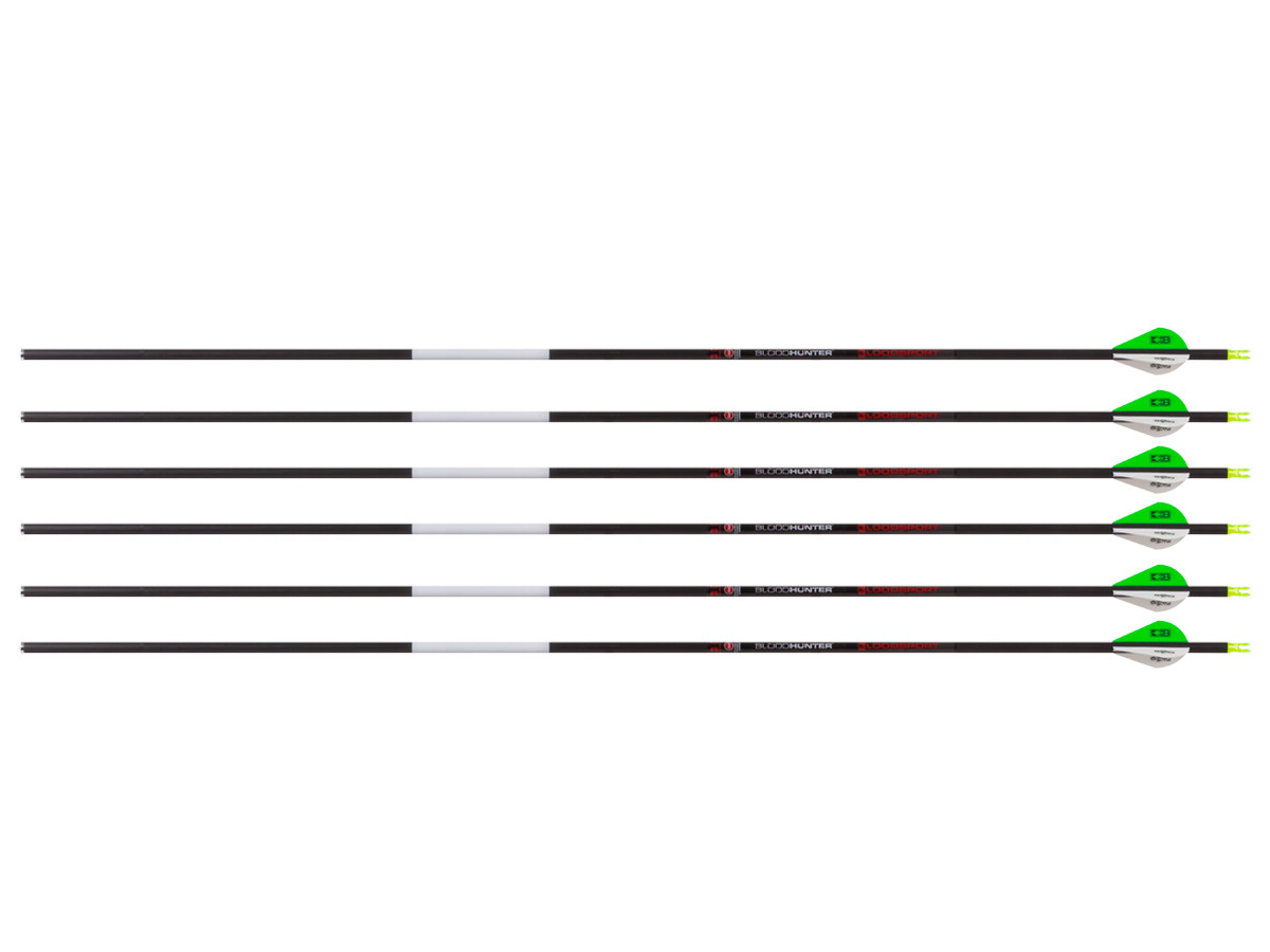 Bloodsport Bloodhunter Arrow, 400 Spine, 6 Pack