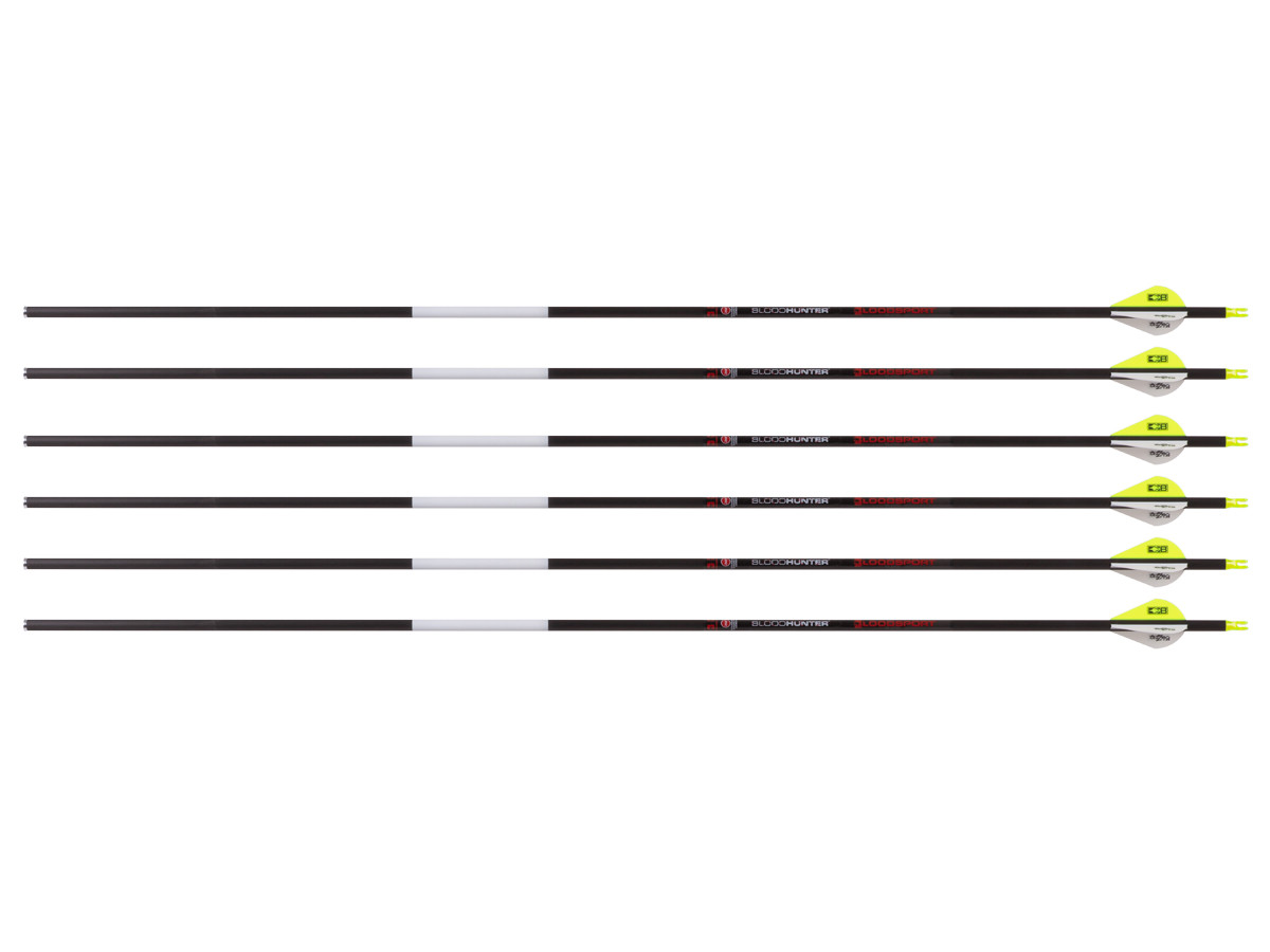 Bloodsport Bloodhunter Arrow, 300 Spine, 6 Pack