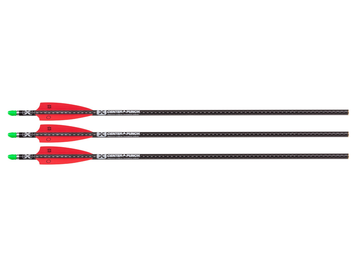 TenPoint EVO-X CenterPunch Alpha-Blaze Carbon Arrows, 3 Pack