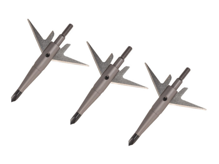 Swhacker 2 Blade, 125 Grain Broadhead W/Practice Head, 3 Pack