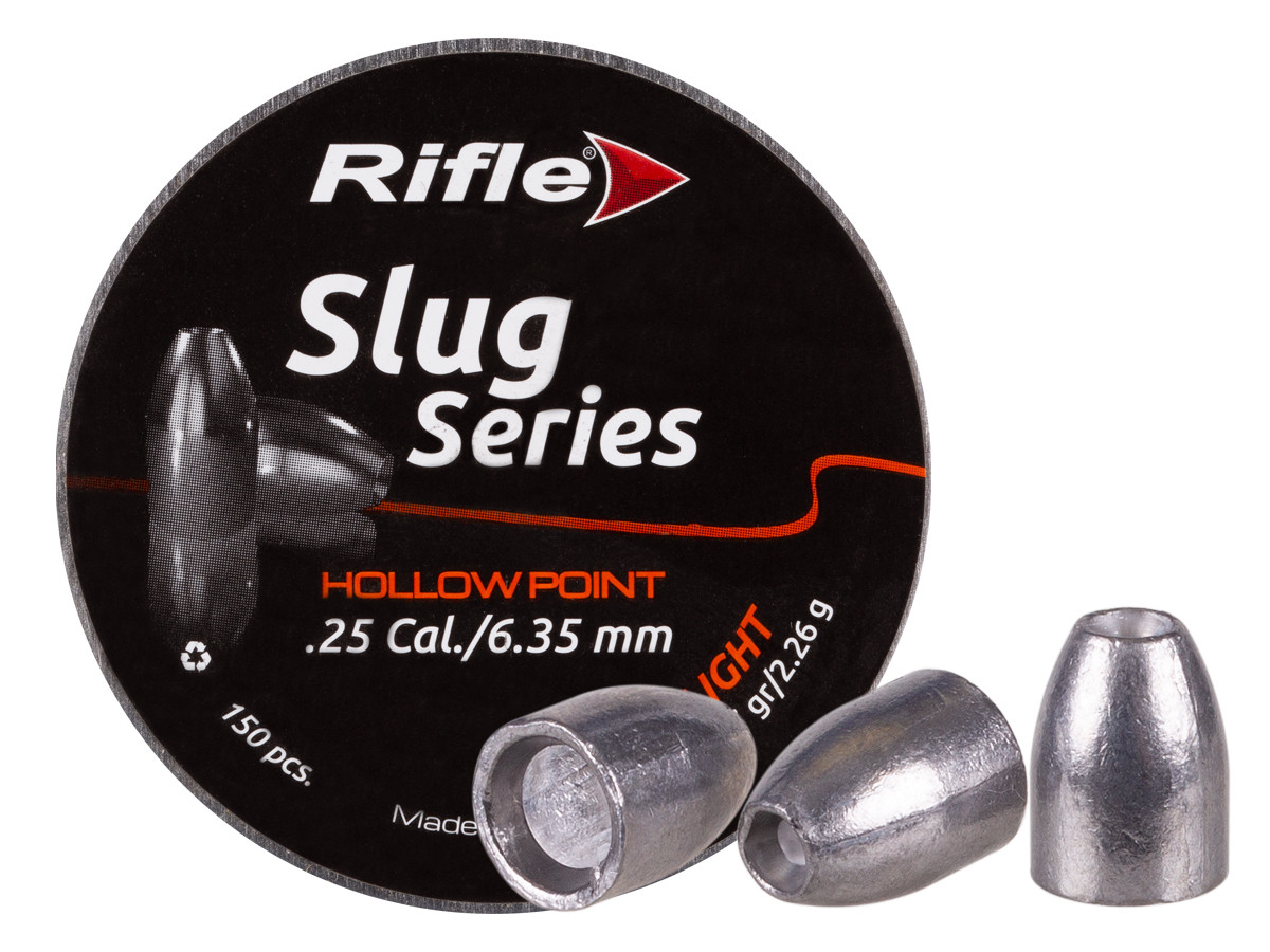 Rifle Slug Series, .25cal, Light, 34.87gr, Hollowpoint, 150ct