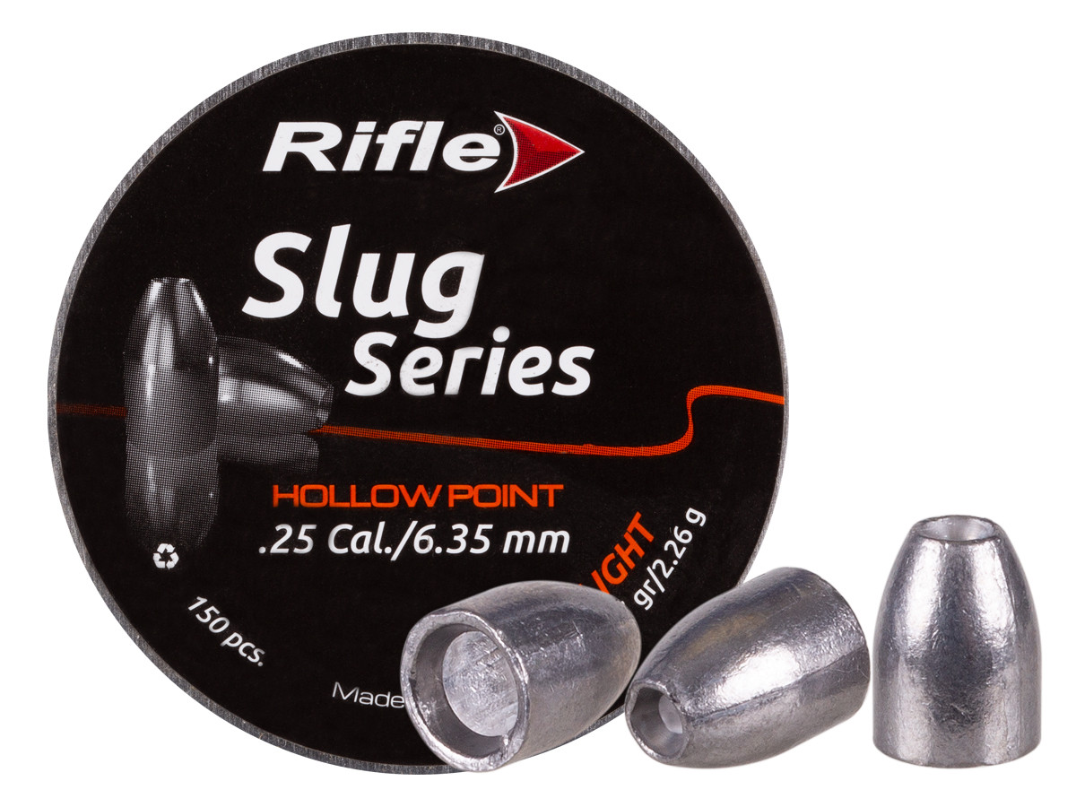 Rifle Slug Series, .25cal, Light, 34.87gr, Hollowpoint, 150ct 0.25