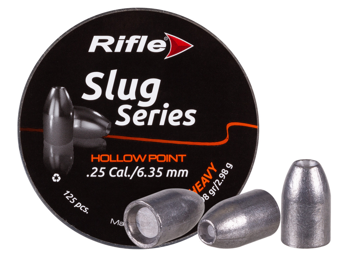 Rifle Slug Series, .25cal, Heavy, 45.98gr, Hollowpoint, 125ct 0.25