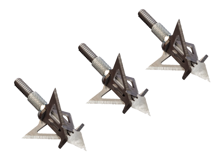 Bear F3 100 Grain 1.18 Broadhead, 3 Pack