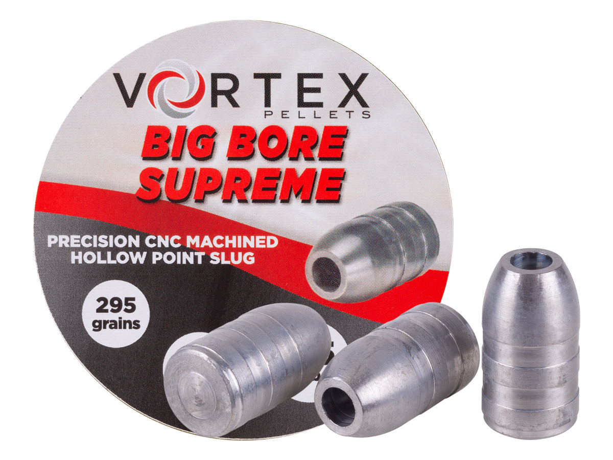 Hatsan Vortex Big Bore Supreme Slugs .45 Cal, 295gr, Hollowpoint, 30ct