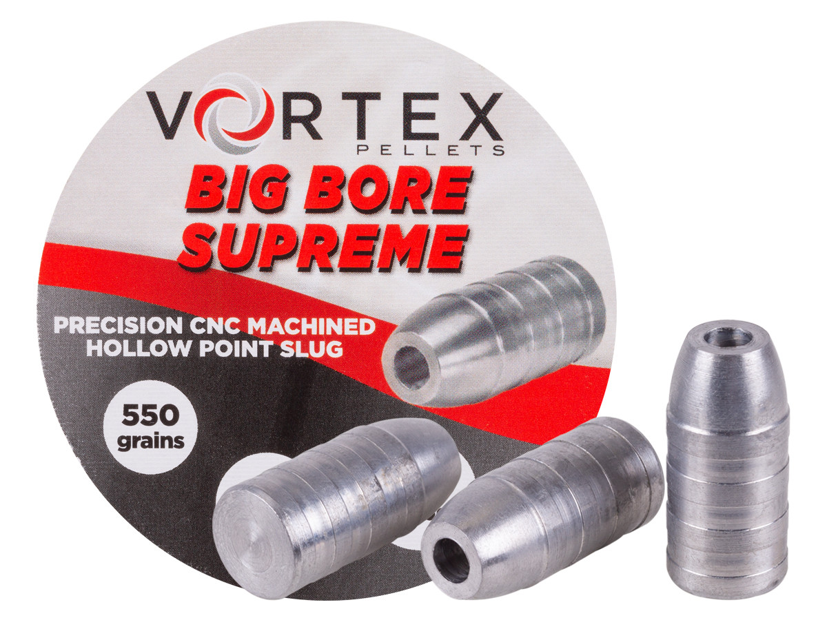 Hatsan Vortex Big Bore Supreme Slugs .510/.50 Cal, 550gr, Hollowpoint, 22ct 0.51