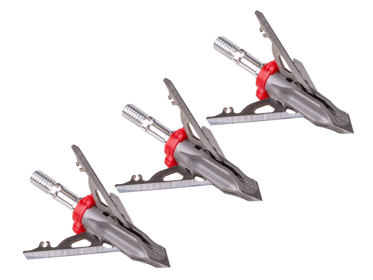 G5 Deadmeat V2 3 Blade Crossbow Broadhead 100 Grain, 3 Pack