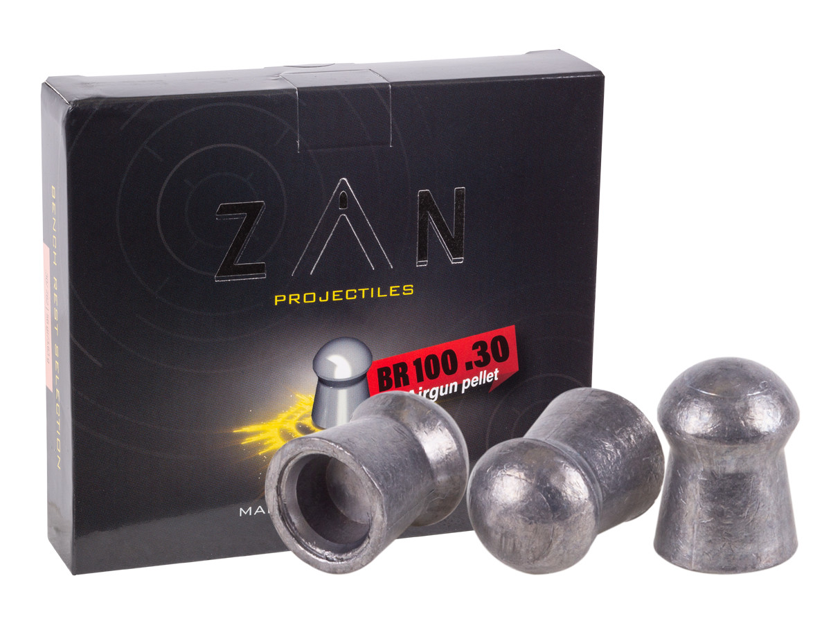 ZAN Projectiles BR100 Pellet, .30 Cal., 56gr, Domed, 154ct