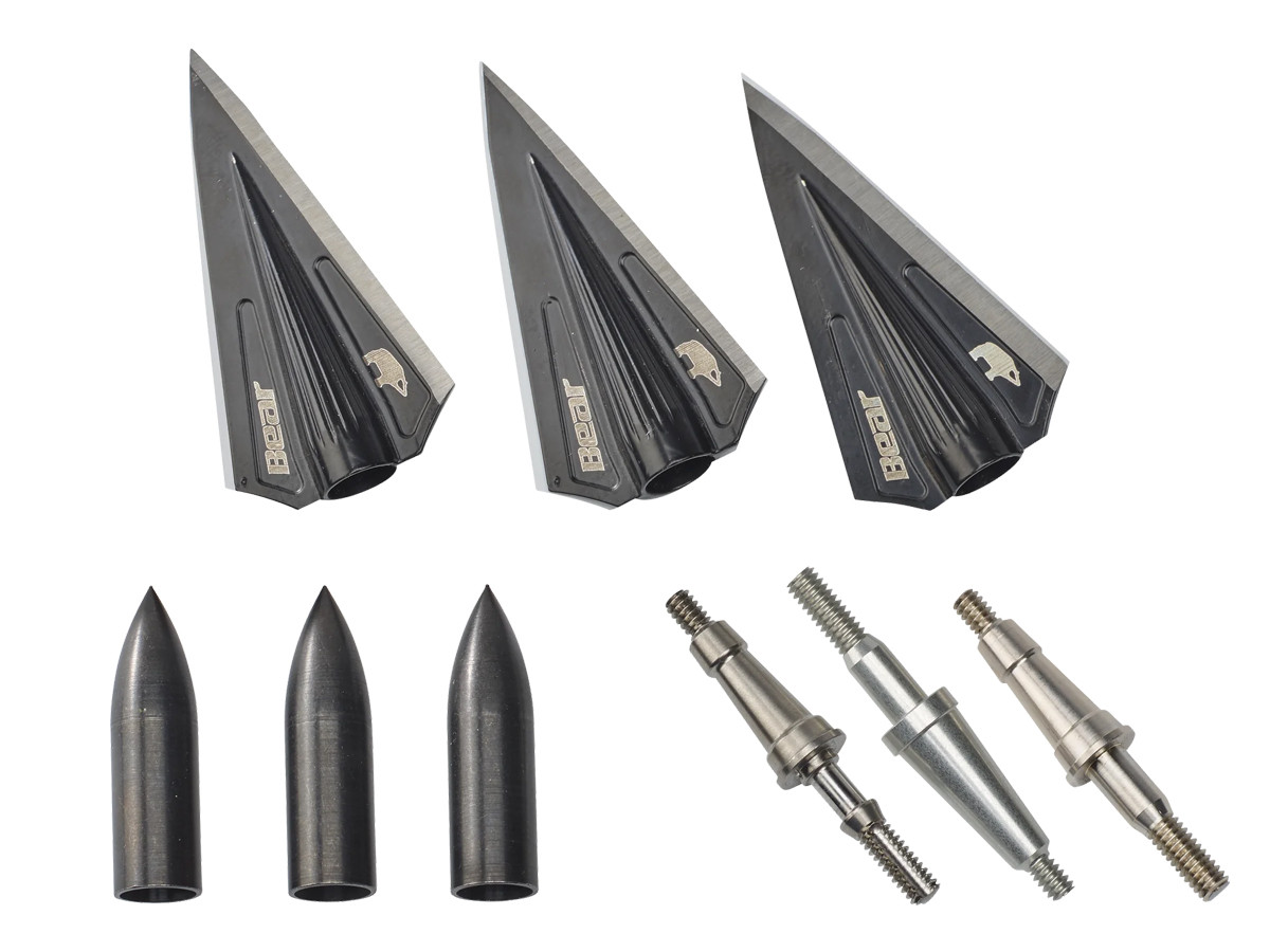 Number #3 Most Accurate Broadhead:Bear RazorHead VWS