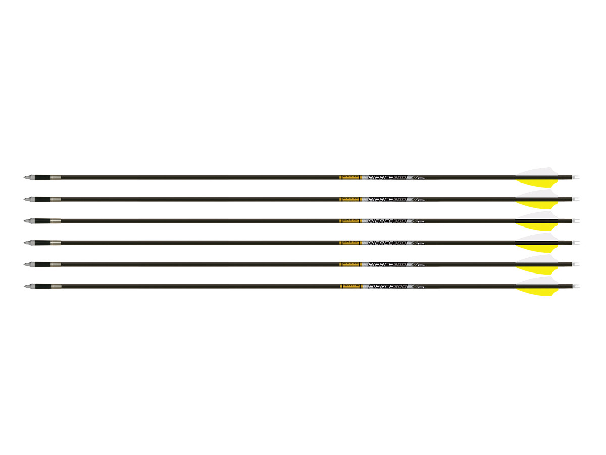 Gold Tip Pierce Platinum 300 Spine Arrows, 6 Pack