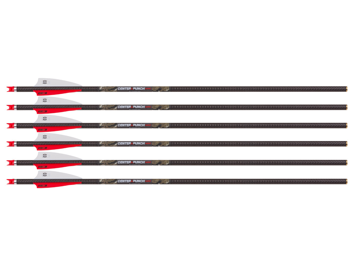 TenPoint CenterPunch HPX Carbon Arrows, 6 Pack