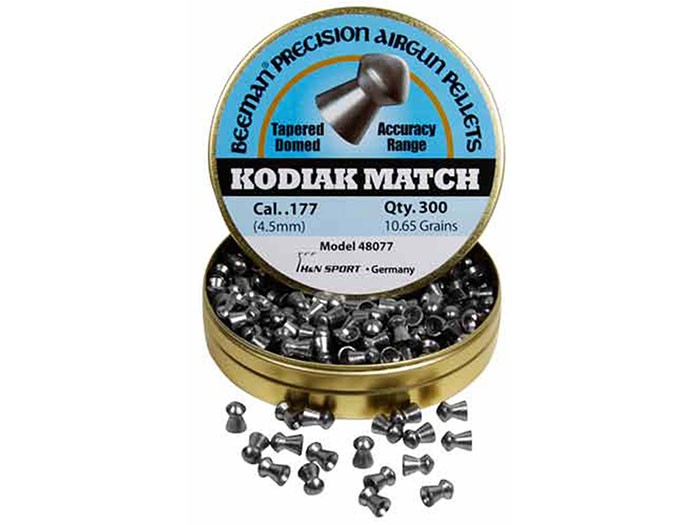 Beeman Kodiak Match Extra Heavy .177 Cal, 10.65 Grains, Round Nose, 300ct