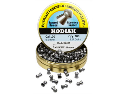 Beeman Kodiak Extra Heavy .20 Cal, 13.27 Grains, Domed, 200ct