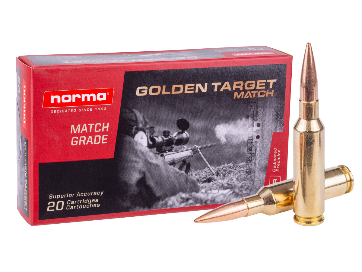 Norma 6.5 Creedmoor Golden Target, 143gr, 20ct