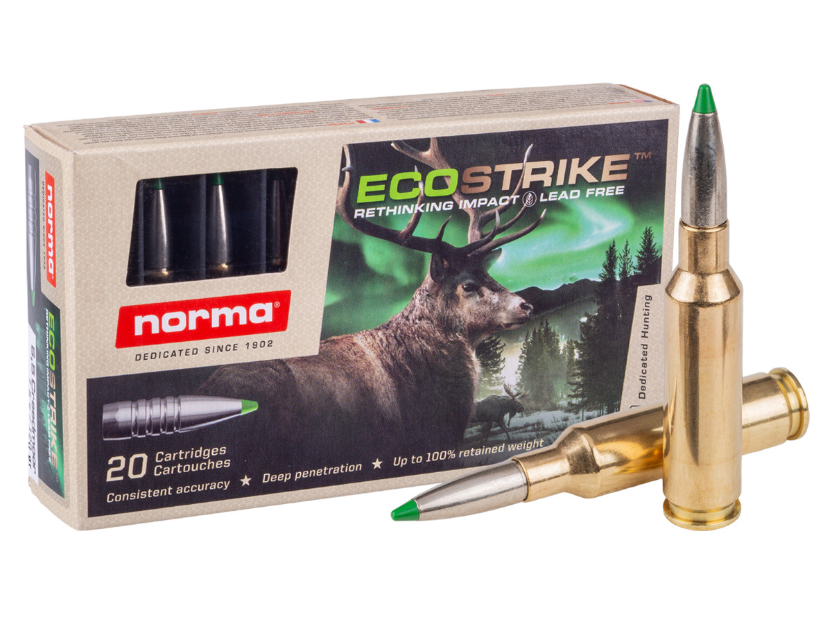 Norma 6.5 Creedmoor Ecostrike, 120gr, 20ct