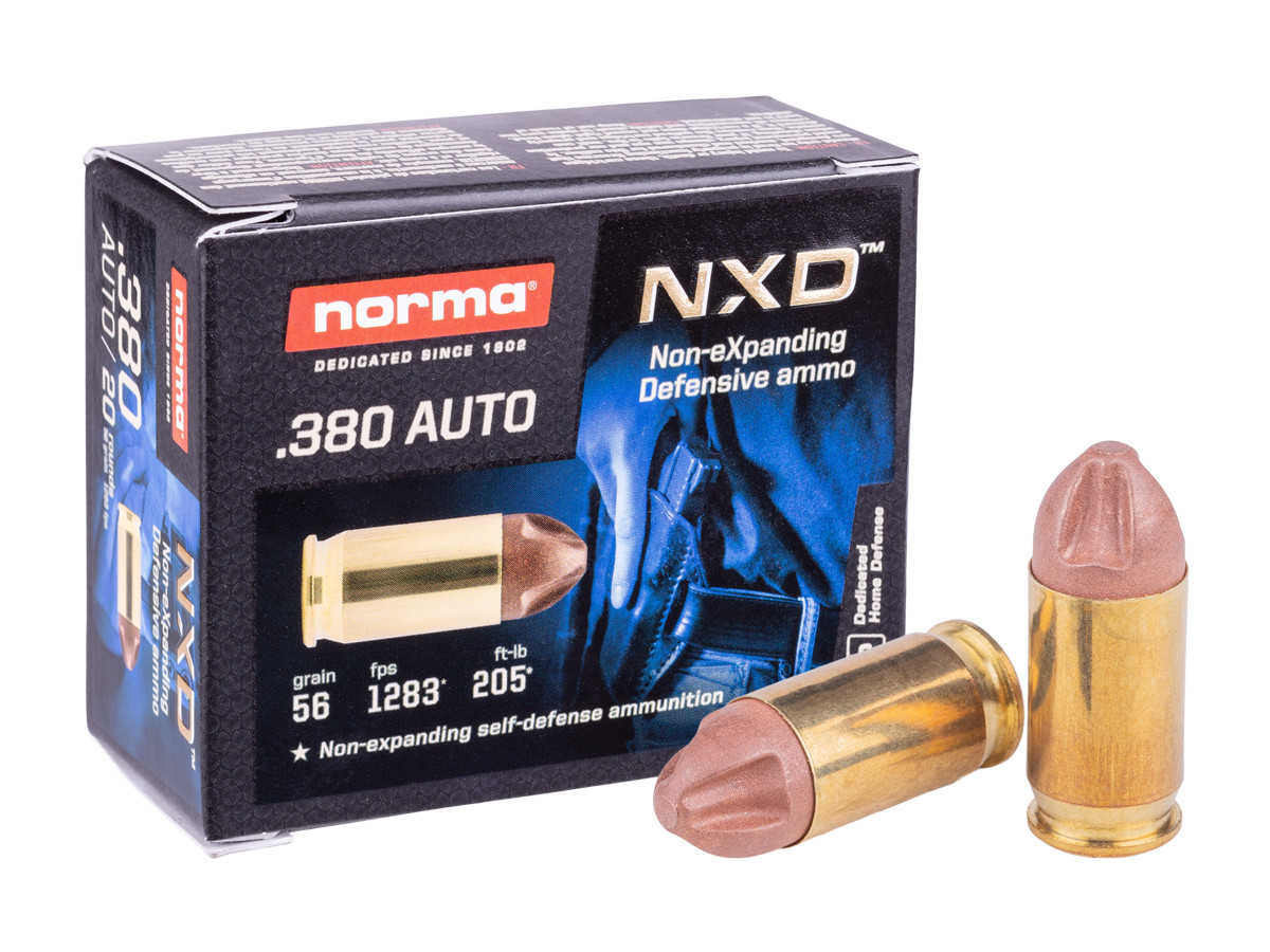 Norma .380 Auto NXD, 56gr, 20ct