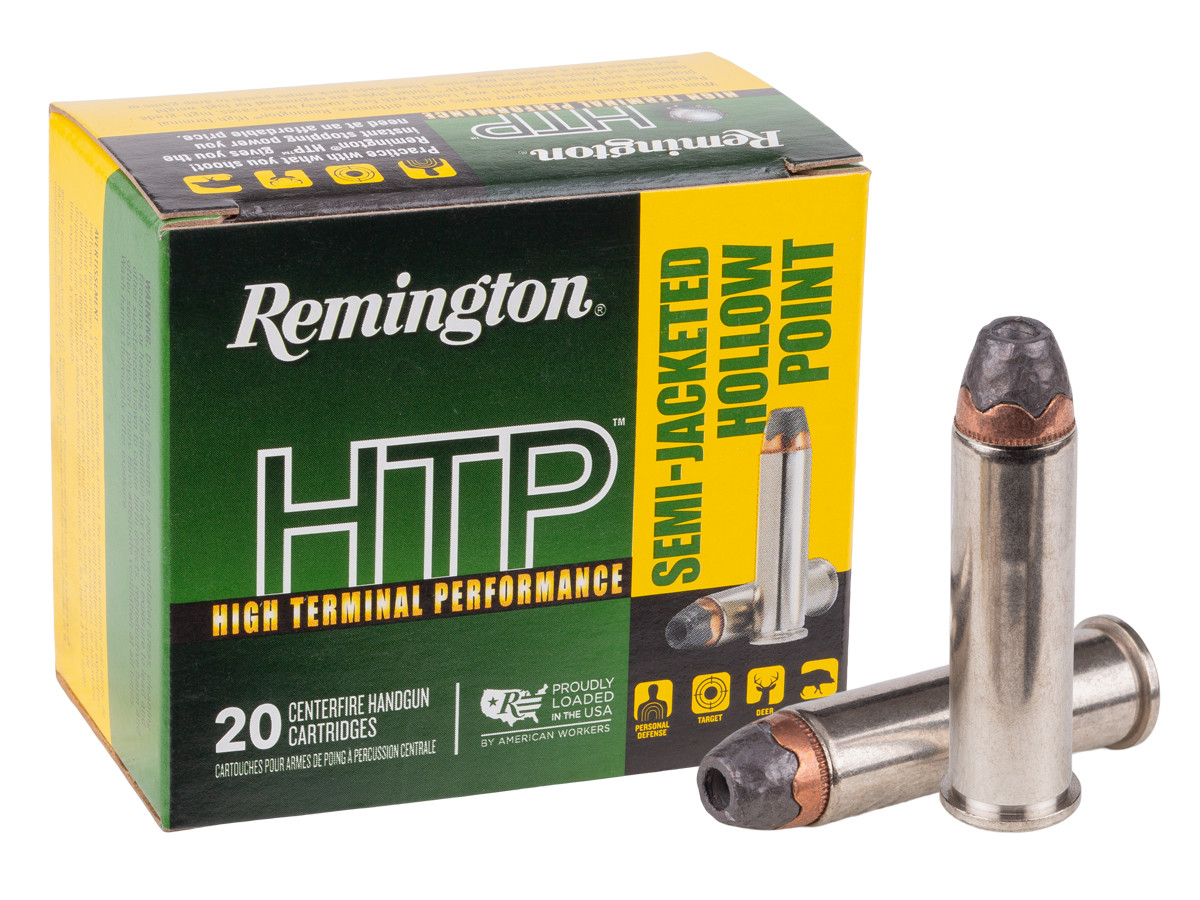 Remington .357 Magnum High Terminal Performance SJHP, 158gr, 20ct