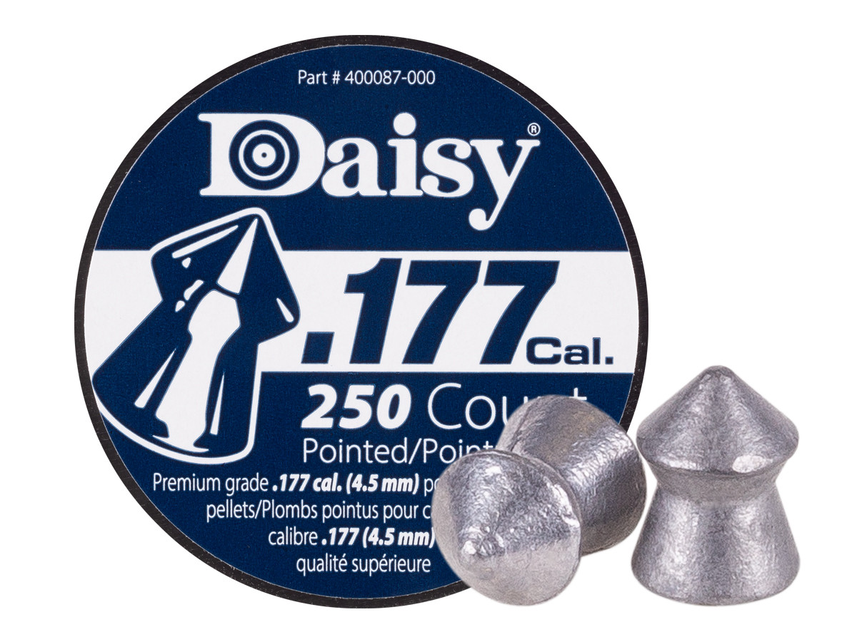 Daisy Max Precision .177 Cal, 7.56 Grains, Pointed, 250ct 0.177