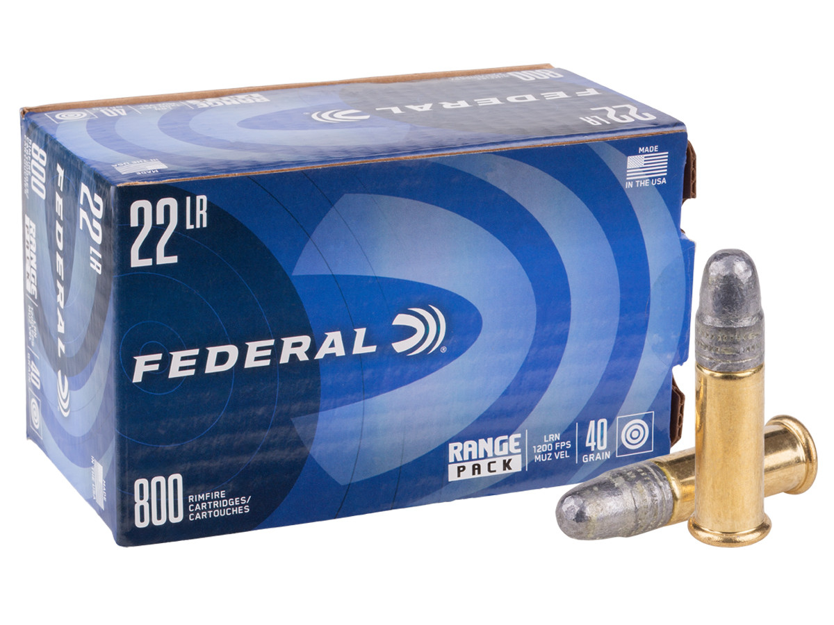 Federal .22 LR Champion Training, 40gr, 800ct