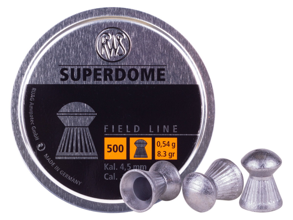 RWS Superdome .177 Cal, 8.3 Grains, Domed, 500ct