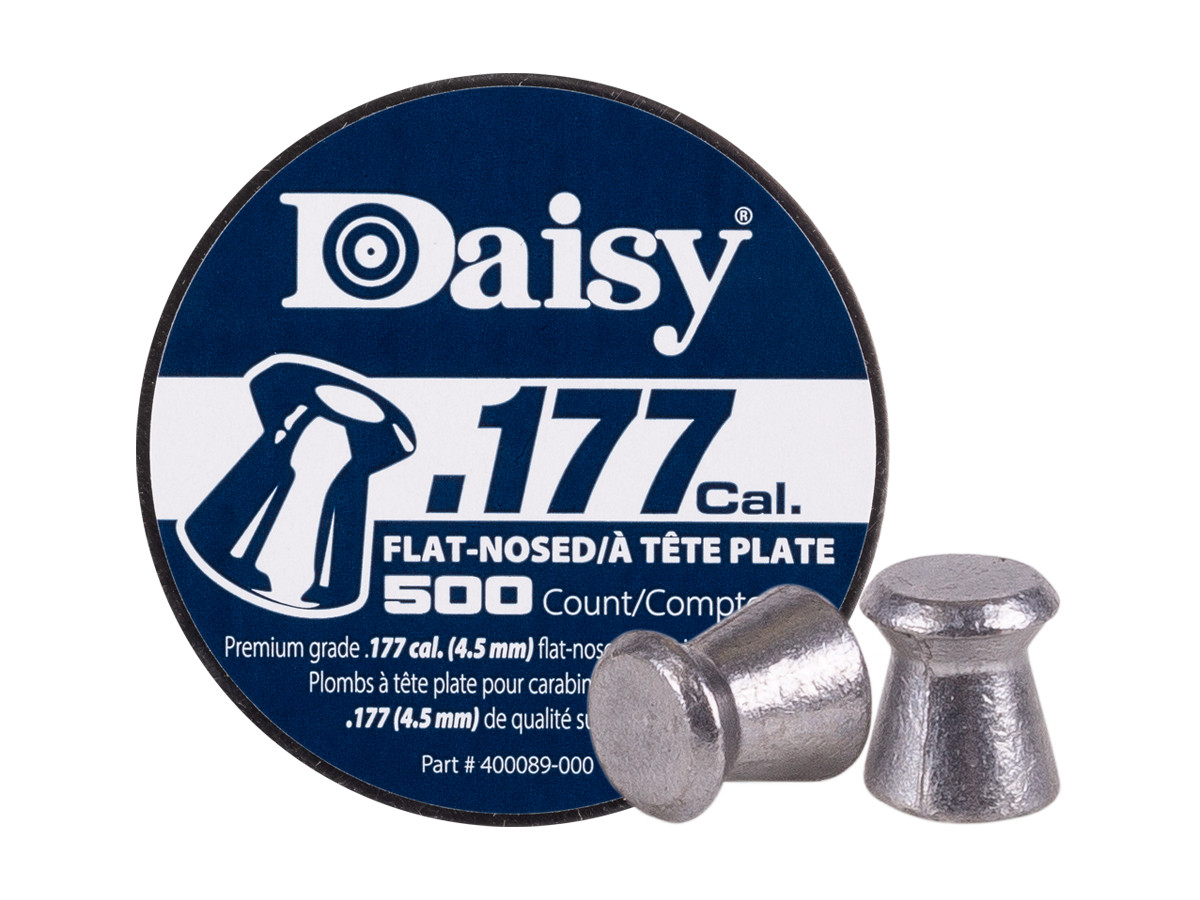 Daisy Precision Max .177 Cal, 7.8 Grains, Wadcutter, 500ct 0.177