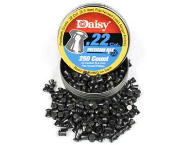 Daisy Precision Max  .22 Cal, 14.3 Grains, Flat-Nosed, 250ct