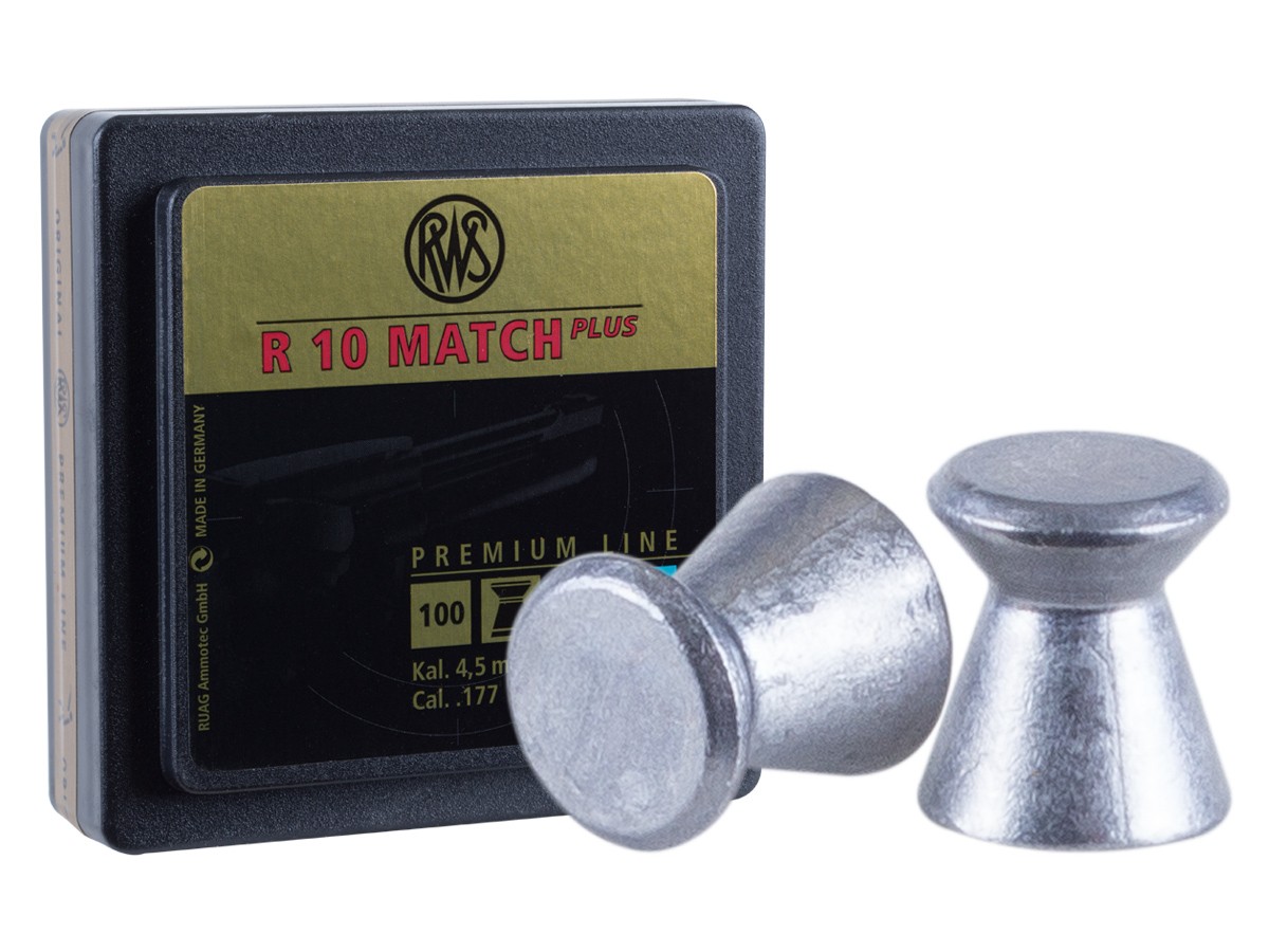 RWS R10 Match .177 Cal, 7.0 Grains, Wadcutter, Premium Line, 500ct