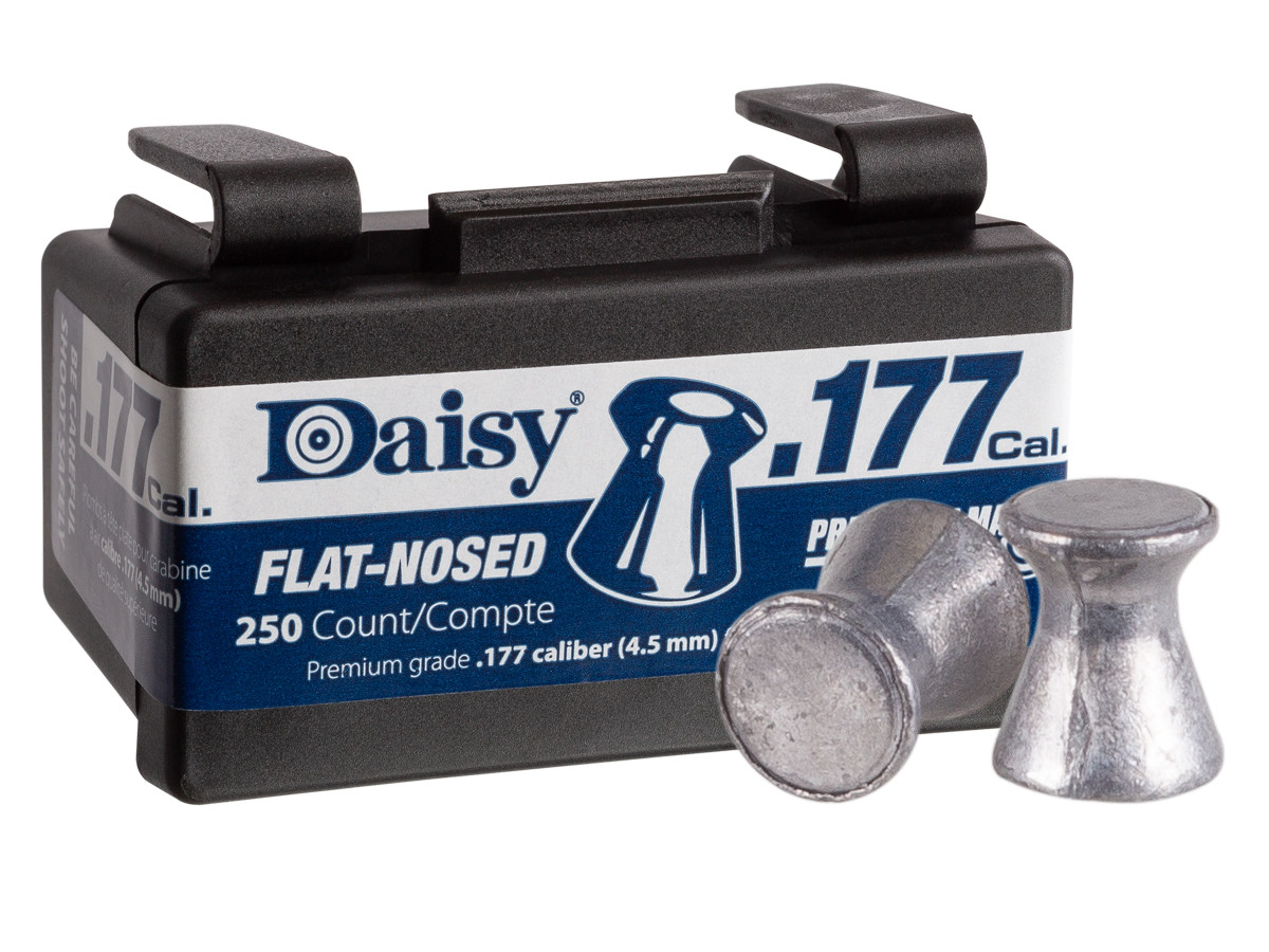 Daisy Precision Max .177 Cal, 7.5 Grains, Flat-Nosed, 250ct 0.177