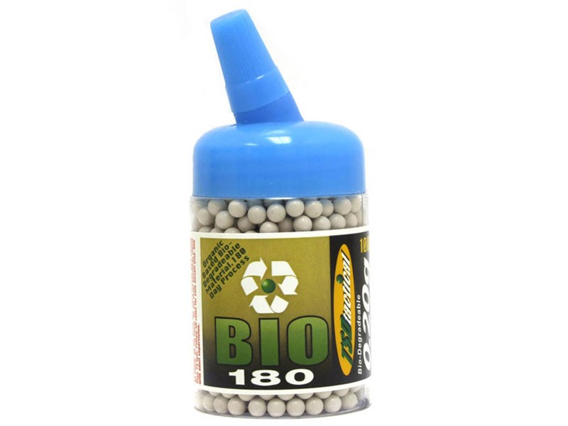 TSD Competition Grade 6mm biodegradable airsoft BBs, 0.20g, 1000 rds, white
