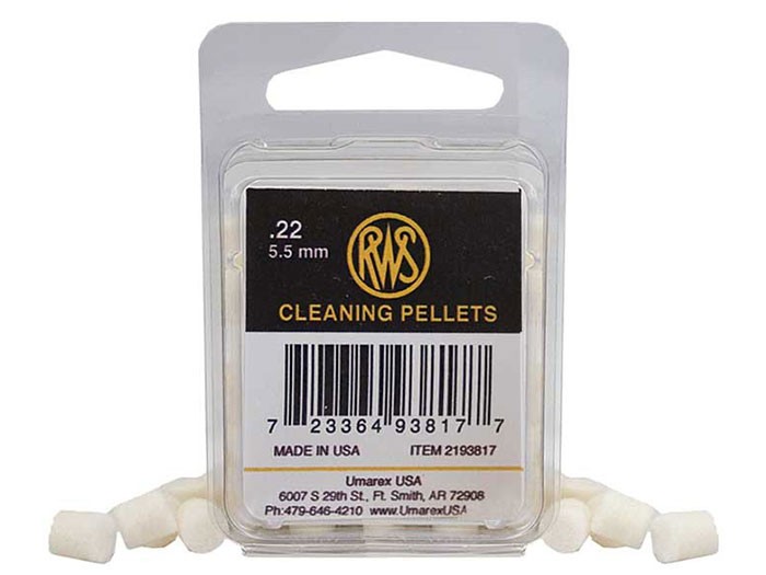 RWS .22 Quick Cleaning Pellets, 80ct 0.22