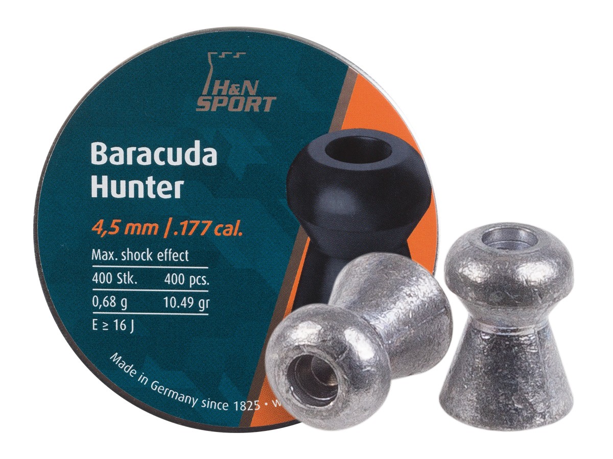 H N Baracuda Hunter 177 Cal 10 49 Grains Hollowpoint 400ct Pyramyd Air
