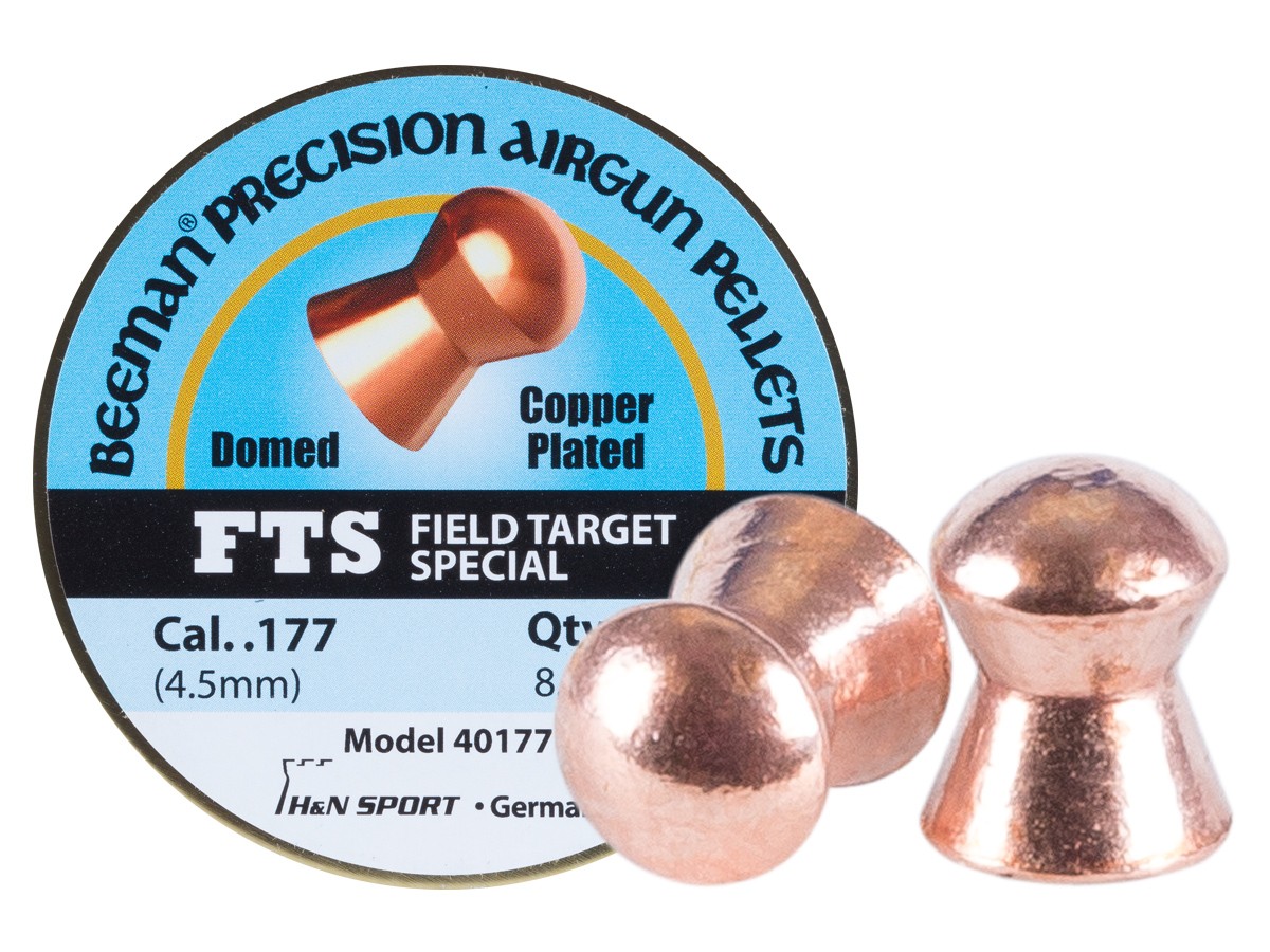 Beeman FTS Copper .177 Cal, 8.80 Grains, Domed, 300ct