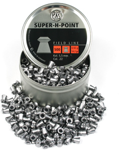 RWS Super-H-Point .22 Cal, 14.2 Grains, Hollowpoint, 500ct