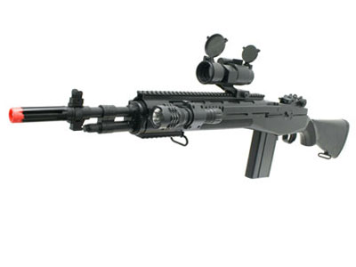 TSD Sports M100 Sniper Spring Airsoft Rifle Combo