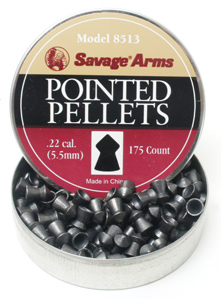 Savage Arms .22 Cal, 15.5 Grains, Pointed, 175ct
