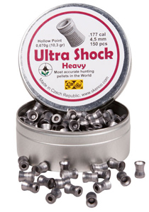 Skenco Ultra Shock, .177 Cal, 10.3 Grains, Hollowpoint, 150ct