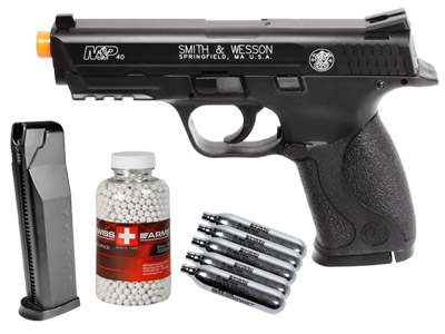 Smith & Wesson M&P 40 CO2 Pistol Kit, Black