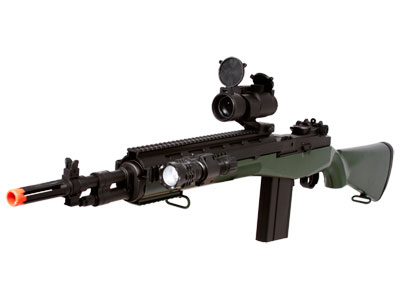 TSD Sports M100 Spring Action Sniper Rifle, Green