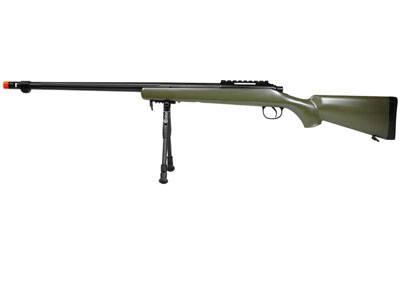 TSD Tactical SD702 Sniper Rifle w/Bipod, OD Green