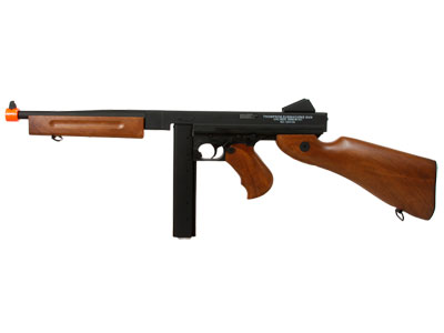 Thompson M1A1 Metal AEG with extra Drum Magazine