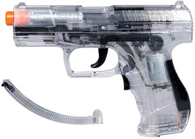 Walther P99 Clear Airsoft Electric Pistol