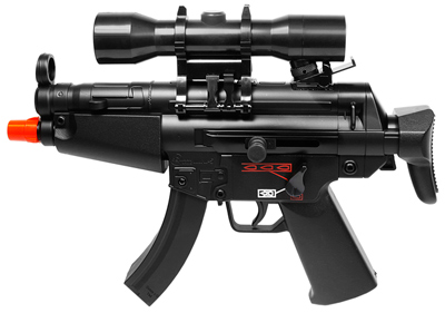 Umarex Combat Zone Airsoft Mini-5, Black